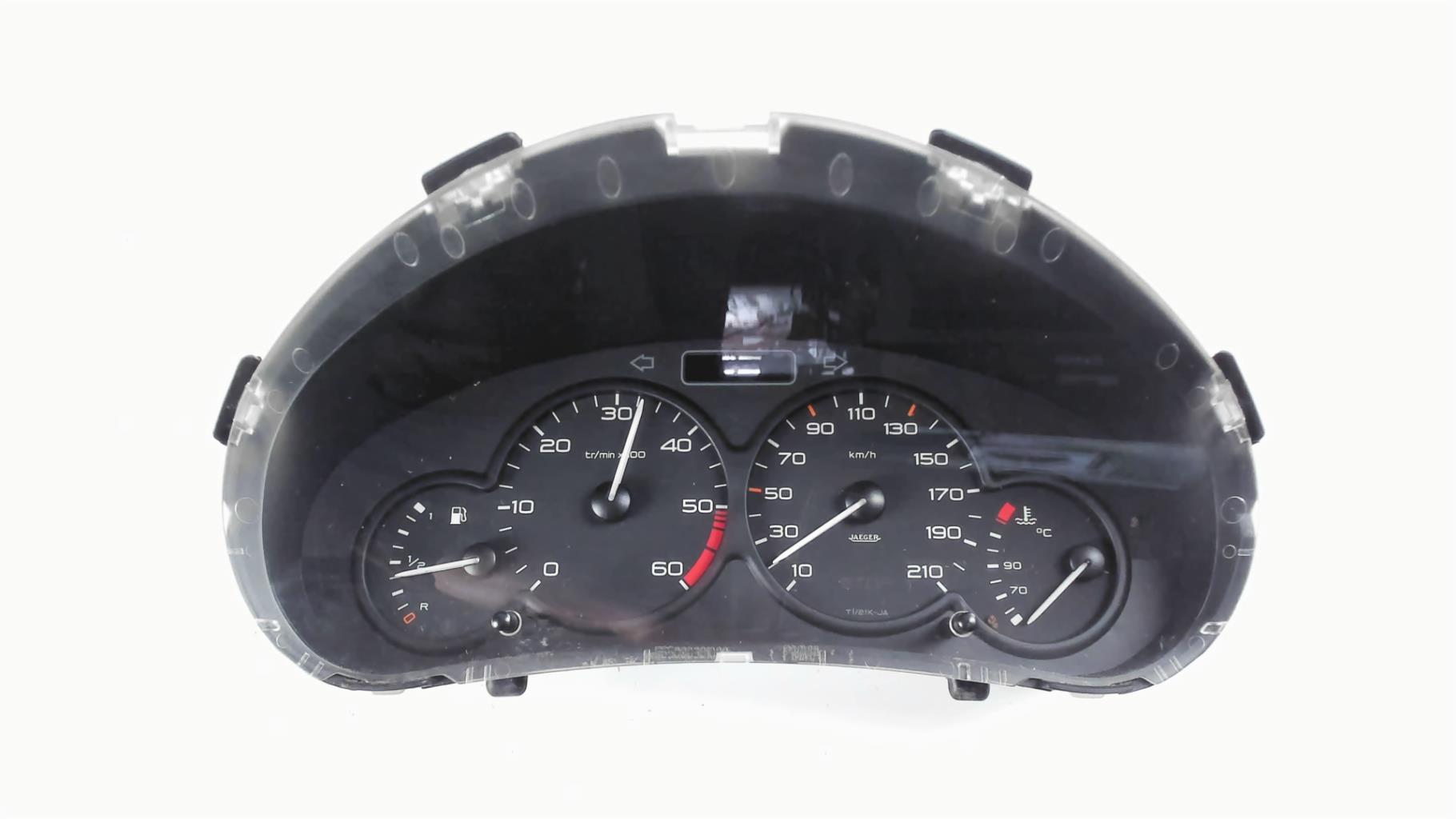 Compteur Peugeot 206 PHASE 1 (2002)
