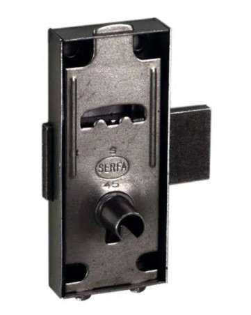 Cerradura de superficie para puerta izquierda o derecha, llave suiza, H70xEP10mm, acero pulido. offre en ligne