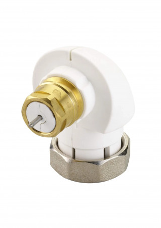 Corner return for Danfoss thermostatic valve head in M30x1.5. tendance!