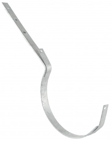 Gutter hook Montpellier deviation 33, 25 cm galvanized steel rod spécial