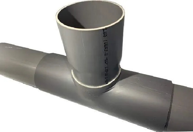 PVC-Abzweigsattel 40x40 mm mit 90 Grad, 15 cm lang en ligne maintenant